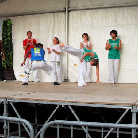 Capoeira dans la rue
